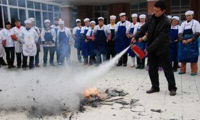 食堂防火制度、消防安全知識